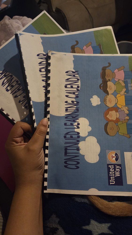 United Way Welcome Baby Continued Learning Calendar Booklet Set