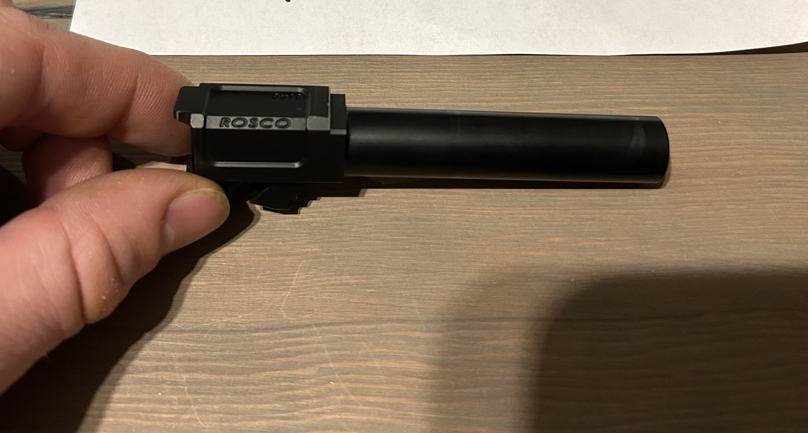 Glock 19/45/19X Gen 5 Rosco 9mm Barrel