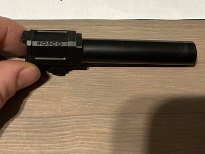 Glock 19/45/19X Gen 5 Rosco 9mm Barrel