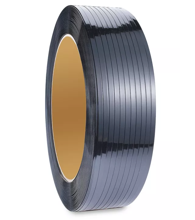 Polyester Banding Strapping - 5⁄8" x .035" x 4,200', Black 16x6" Core