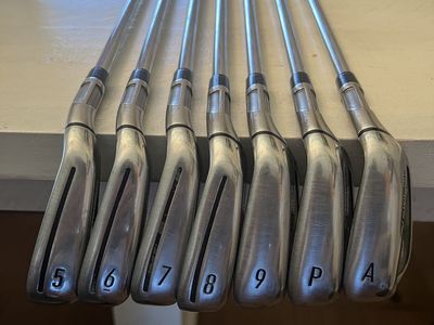 Taylormade Sim2 Iron Set Steel Shafts KBS Max MT S85 5-AW bonus item Also willing to ship in Utah