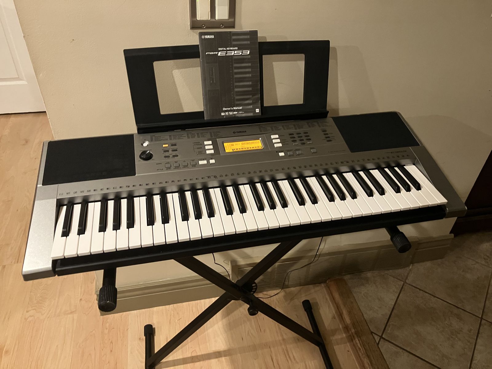 Yamaha digital keyboard