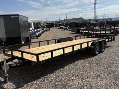 7x24 Echo EA-24-15T Utility Trailer - 7K GVWR -