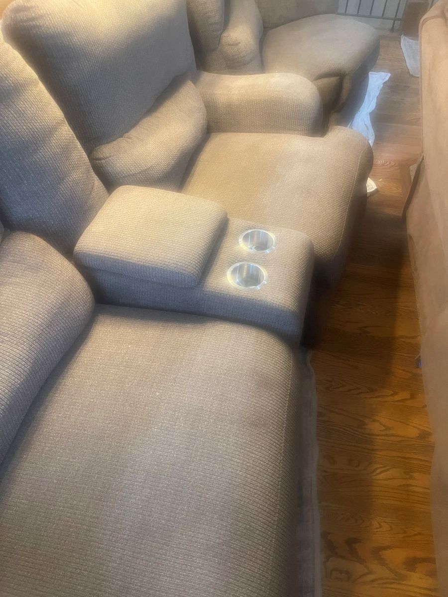 3 Piece Sectional With 4 Power Recliners
