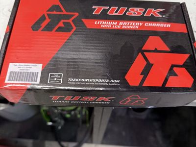 Tusk Lithium Battery charger with LCD Screen NEW