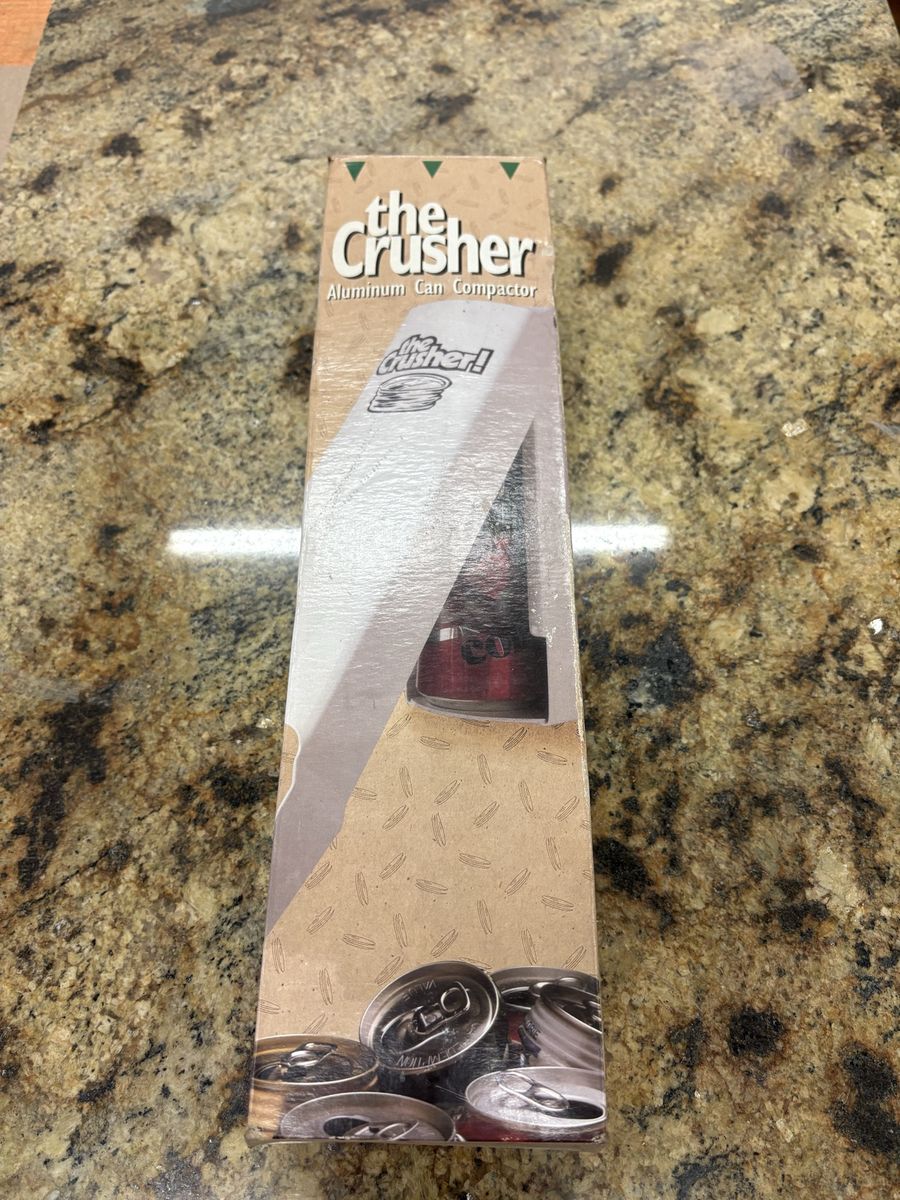 Original the crusher aluminum can compressor