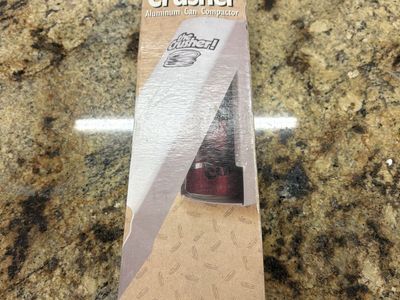 Original the crusher aluminum can compressor