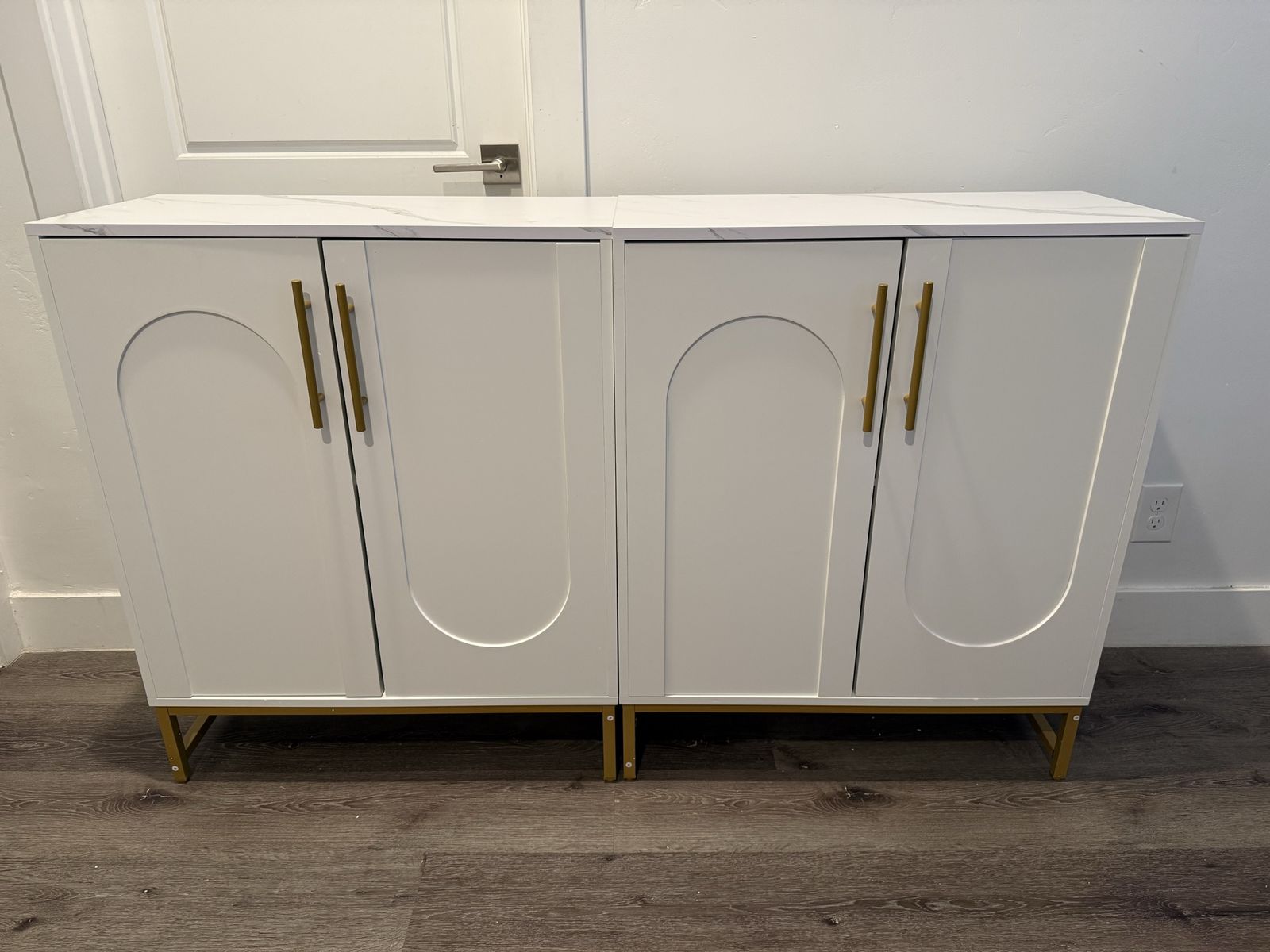 Brand New Modern Sideboard Buffet Cabinet Set