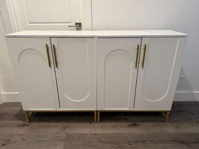 Brand New Modern Sideboard Buffet Cabinet Set