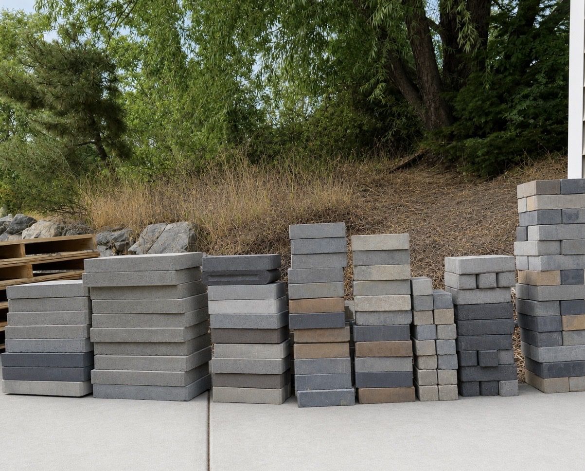 MODERN PAVERS / LANDSCAPE BLOCKS – $325 OBO (will also sell specific amounts)