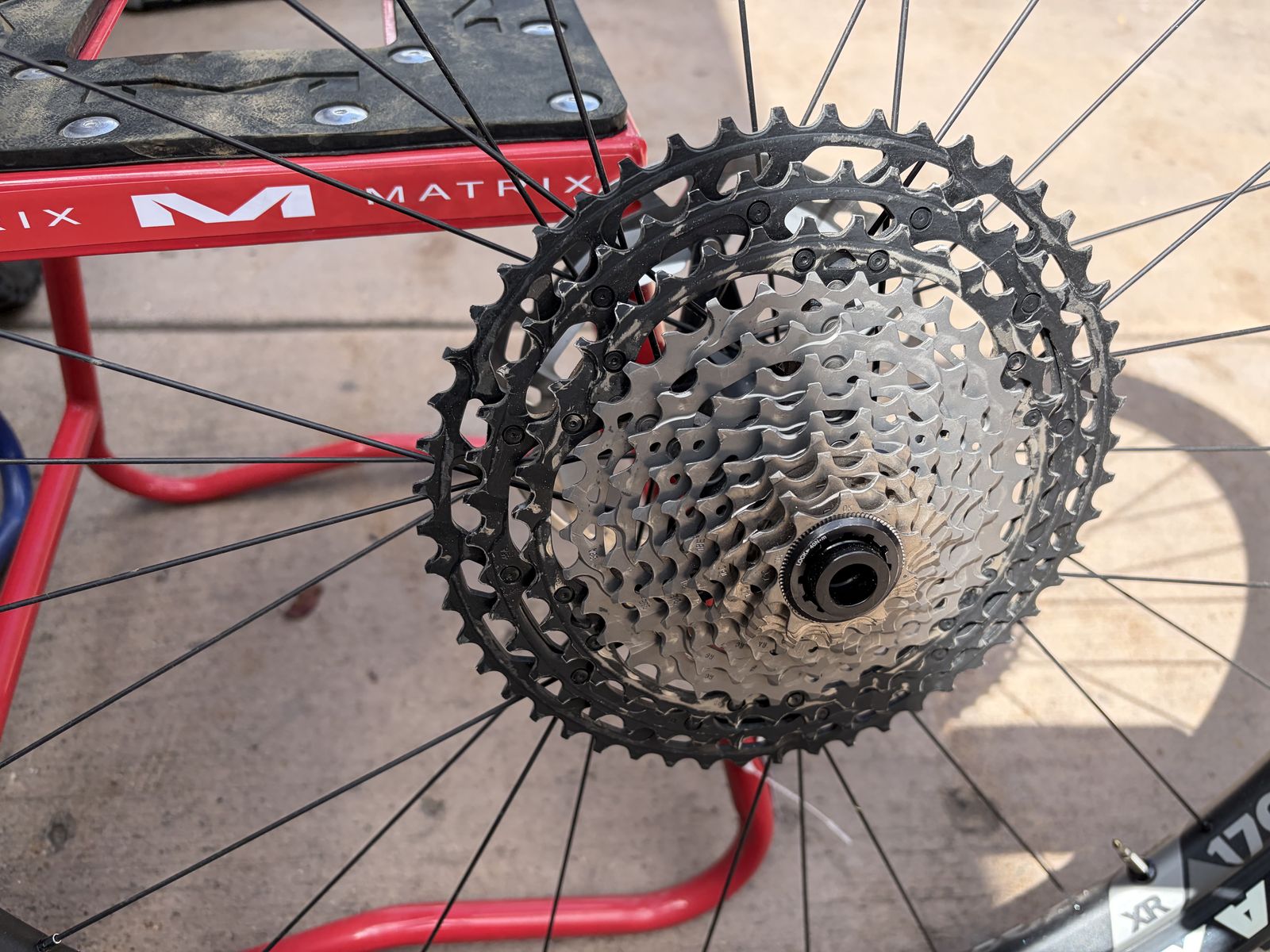 DT Swiss XR 1700 Mountain Bike Wheel Set , with Cassette and tires (never used)