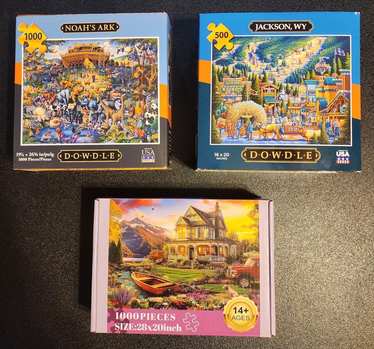Puzzles - excellent condition