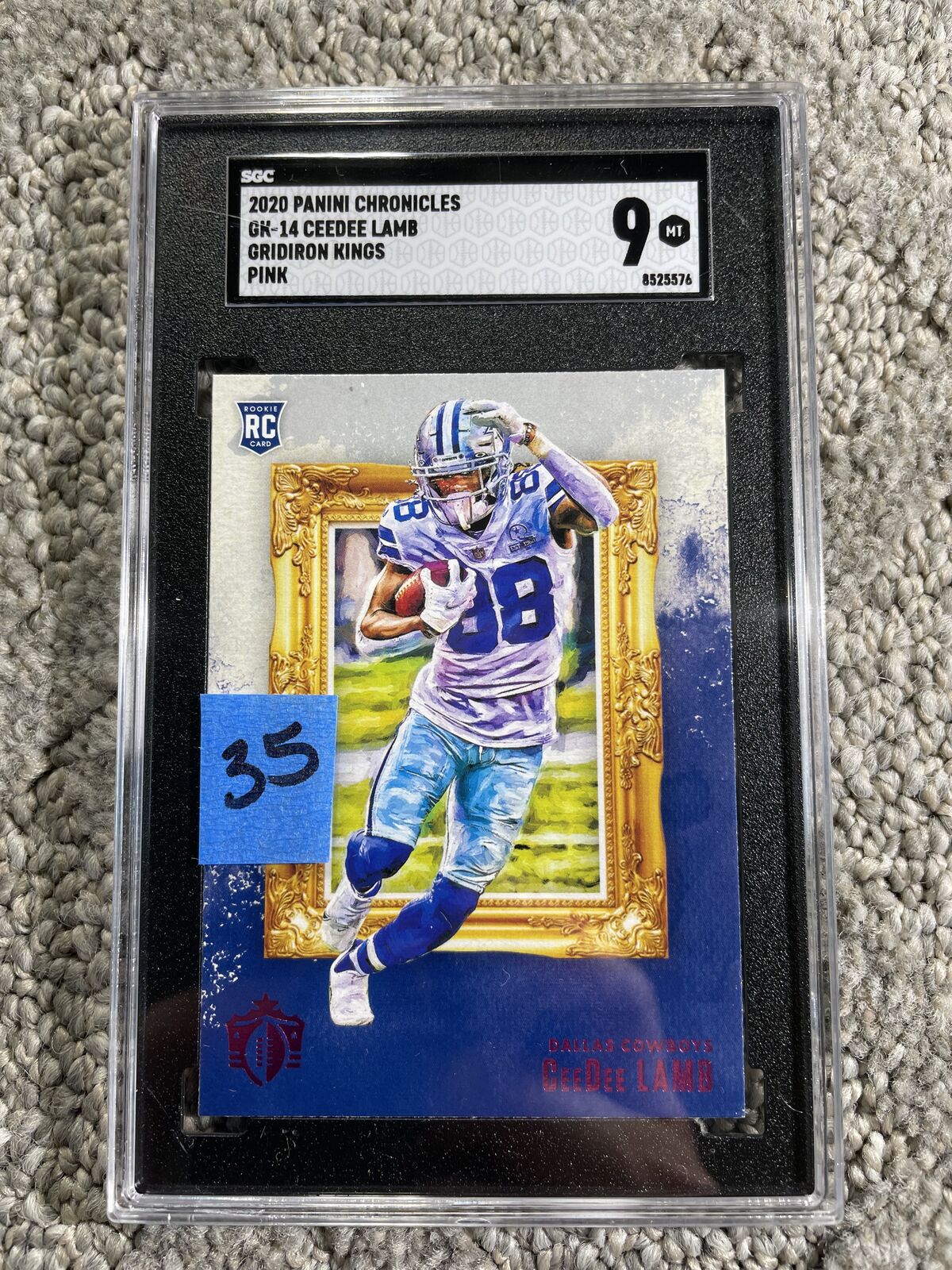 Ceedee Lamb $35 graded slabs