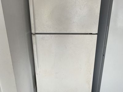 Used White Top-Freezer Refrigerator