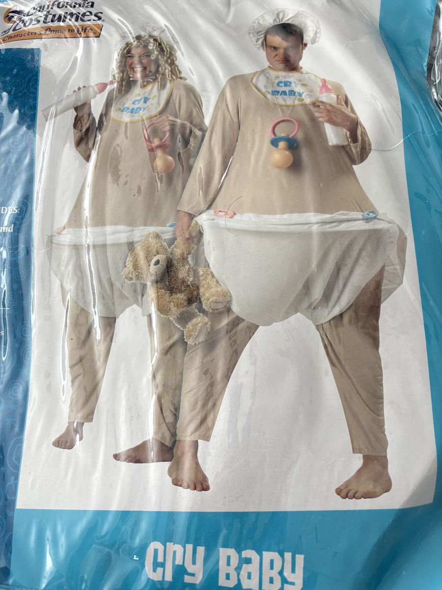 5 Costumes Bundle – Fun Mix (Clown, Baby, T-Rex)