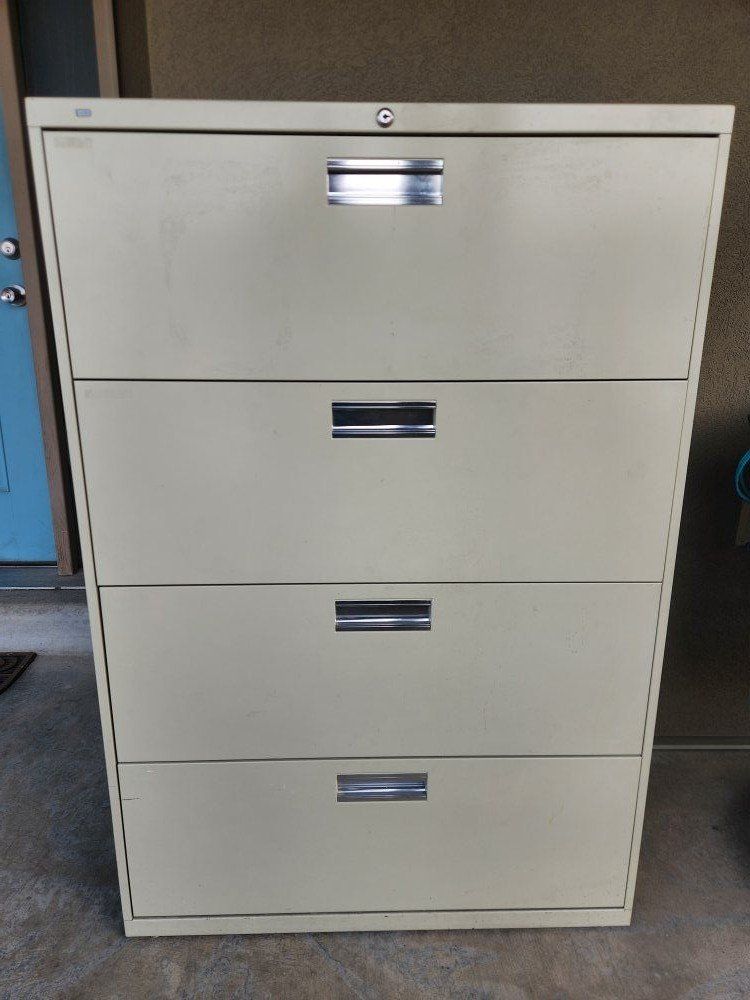 4 drawer lateral file cabinet