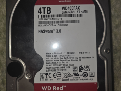 3TB, 4TB HDDs 3.5" SATA - storage hard drives