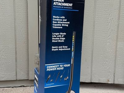 New HART PowerFit Edger Attachment- Gas Trimmer Accesory