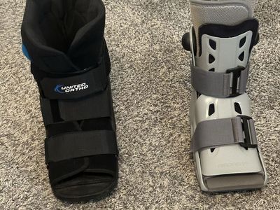 Knee Scooter Plus Booots Bench And Crutches