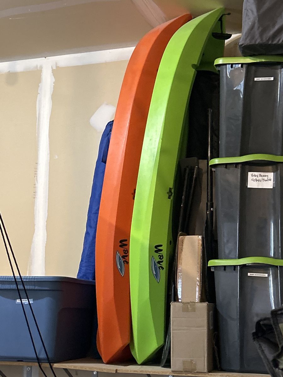 Wave 6' Youth Kayak with Paddle