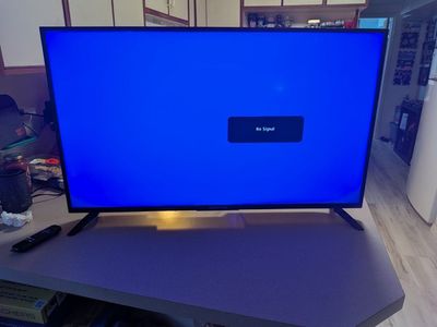 43"Sceptre Flat Screen HDTV with Remote and Stand and Roku Device $50.