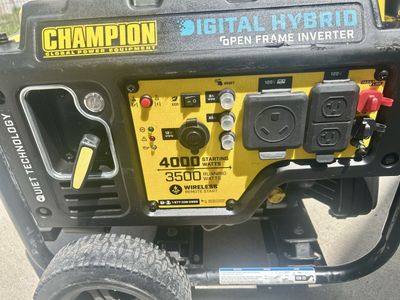 Remote Start 4000 Watt Inverter Generator