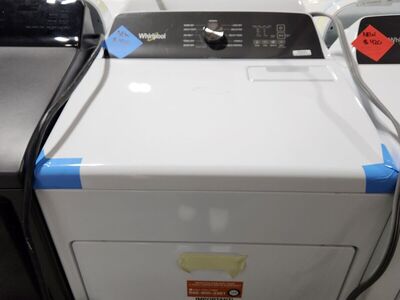 BRAND NEW! WHIRLPOOL TOPLOAD ELECTRIC DRYER!