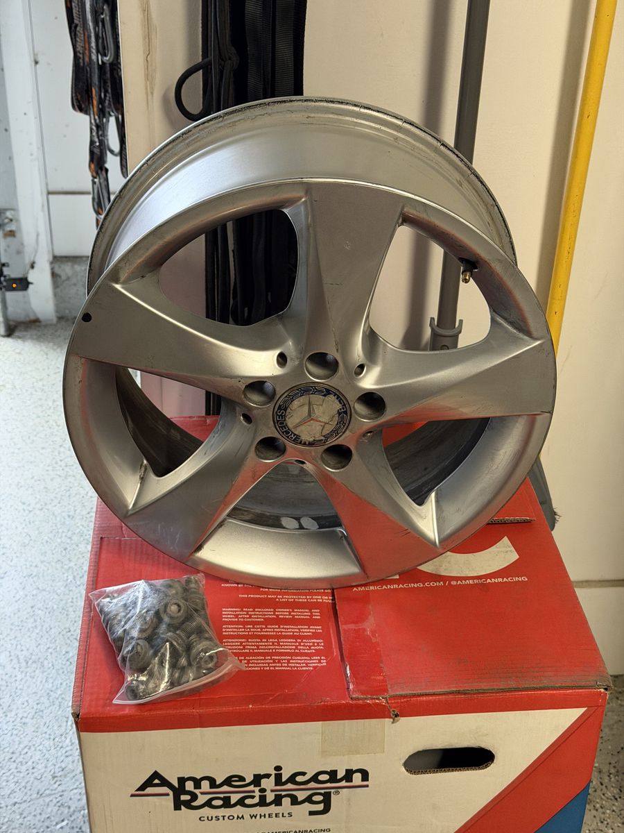 4 Mercedes Benz OEM 17" Wheels