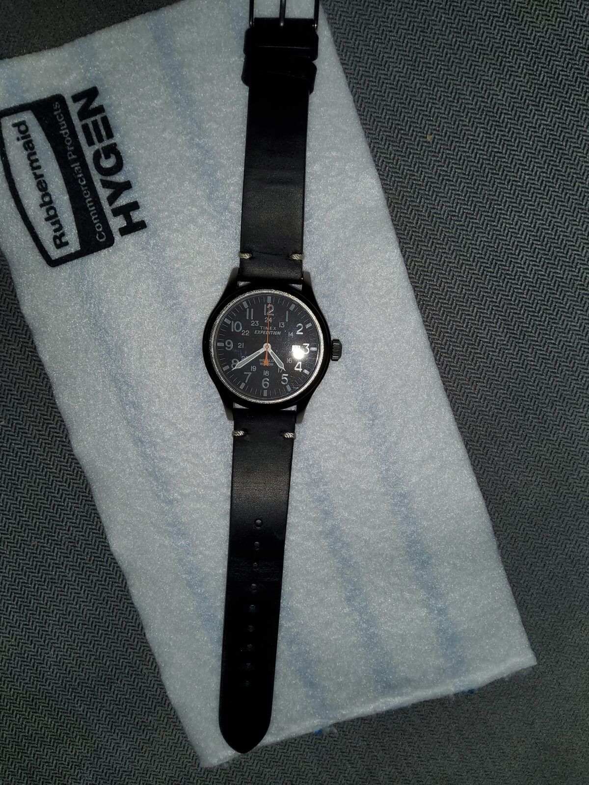 Black Timex Watch