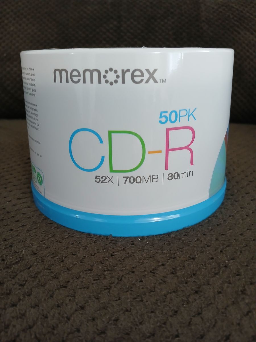 Memorex CD-R 700MB 50 count ,new factory sealed