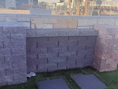 Patio Improvement - Mesa wall A look you DESERVE