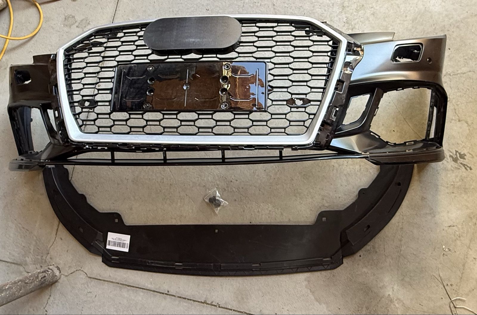 17-18 2019 Audi A3 FACELIFT TO RS3 FRONT BUMPER GRILLE BODY KIT see description