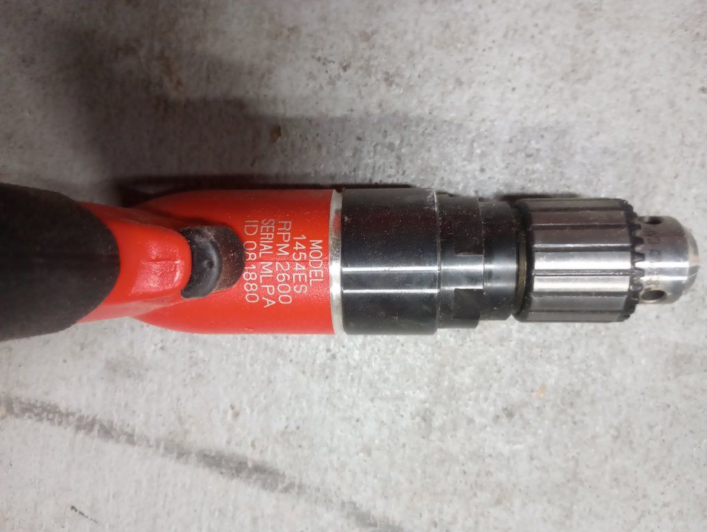 Sioux Tools Model 1454ES Pneumatic Air Drill 2600 RPM
