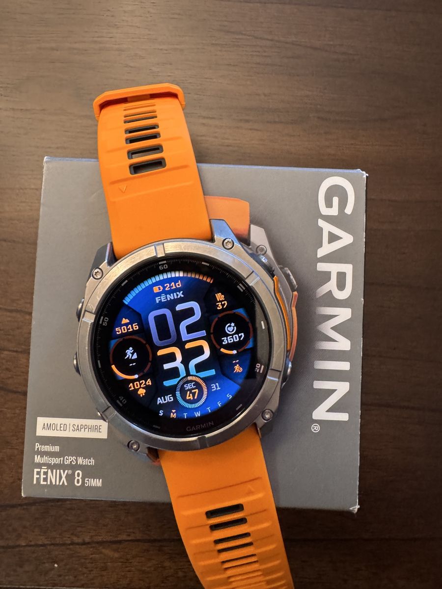 Garmin Fenix 8 AMOLED 51mm LIKE NEW