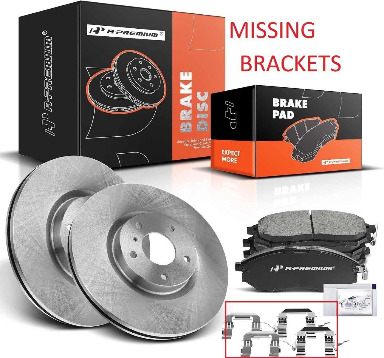 Front Brake Rotors Pads kit Infiniti, Nissan 2008-2019 NEW