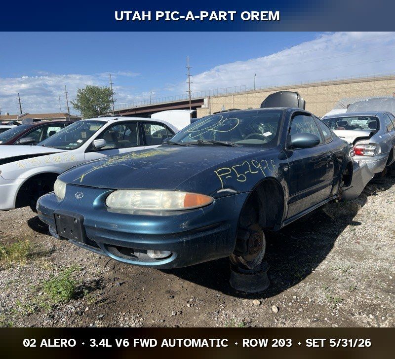 2002 Oldsmobile Alero Parts - UTPAP Orem