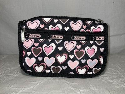 LeSportsac Heart Print Pouch