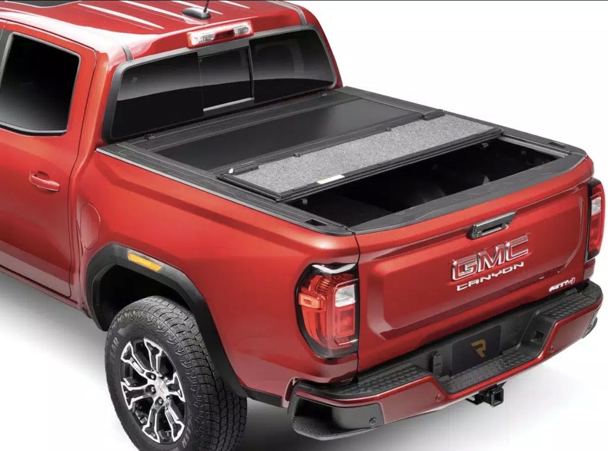 RealTruck UnderCover Hard Folding Tonneau Cover for 2019-2026 GMC Sierra 1500 with 5’8” Bed