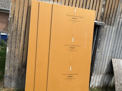 Schluter Kerdi-Board 96x48x1/2in. Waterproof Building Panels (Qty 3)