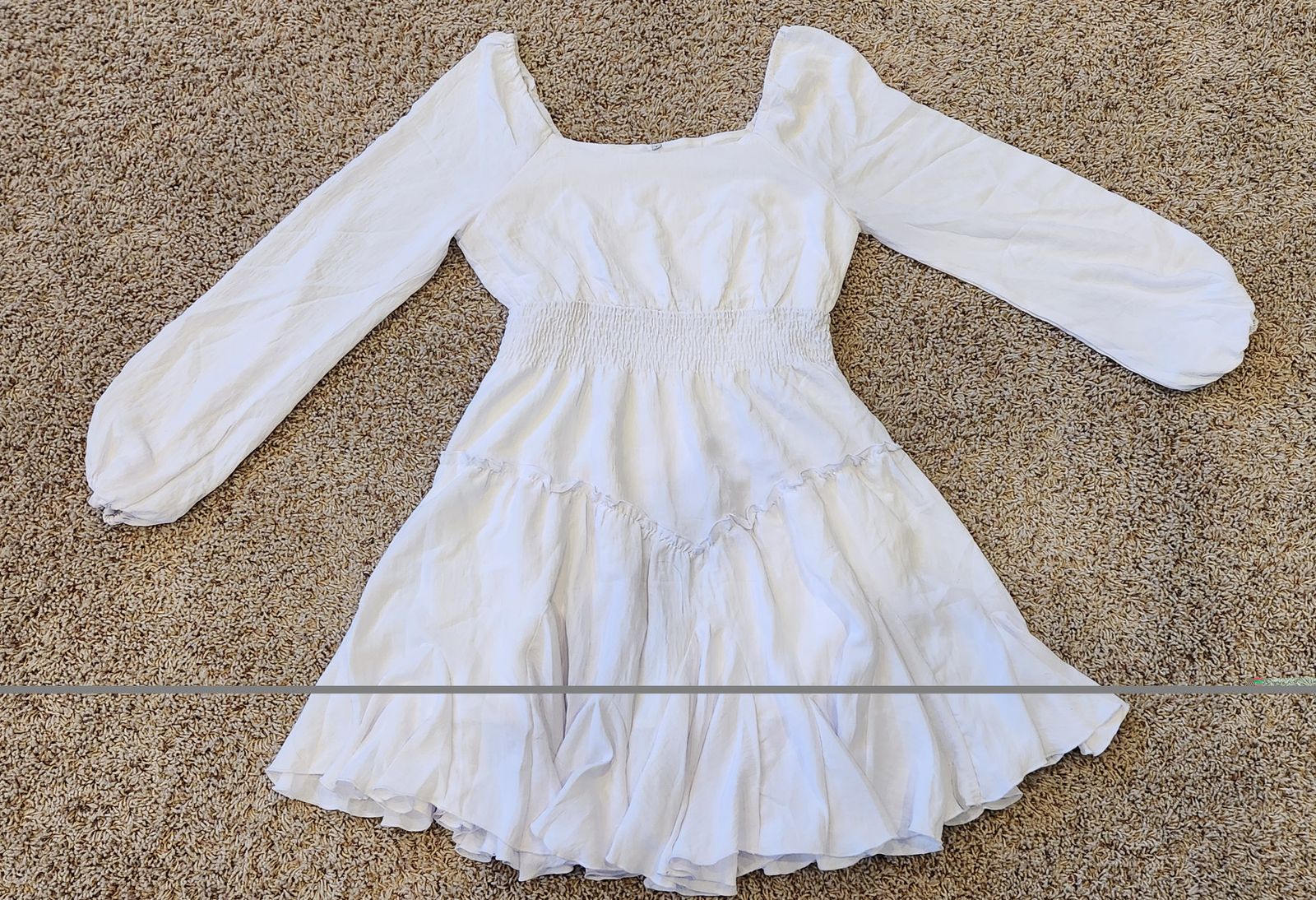 Women's white dress