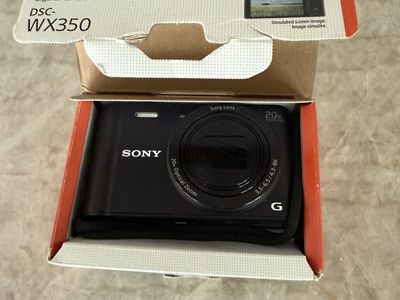 Sony Cyber-shot DSC-WX350 18.2MP Digital Camera with 20x Optical Zoom, 3.0" LCD, Black