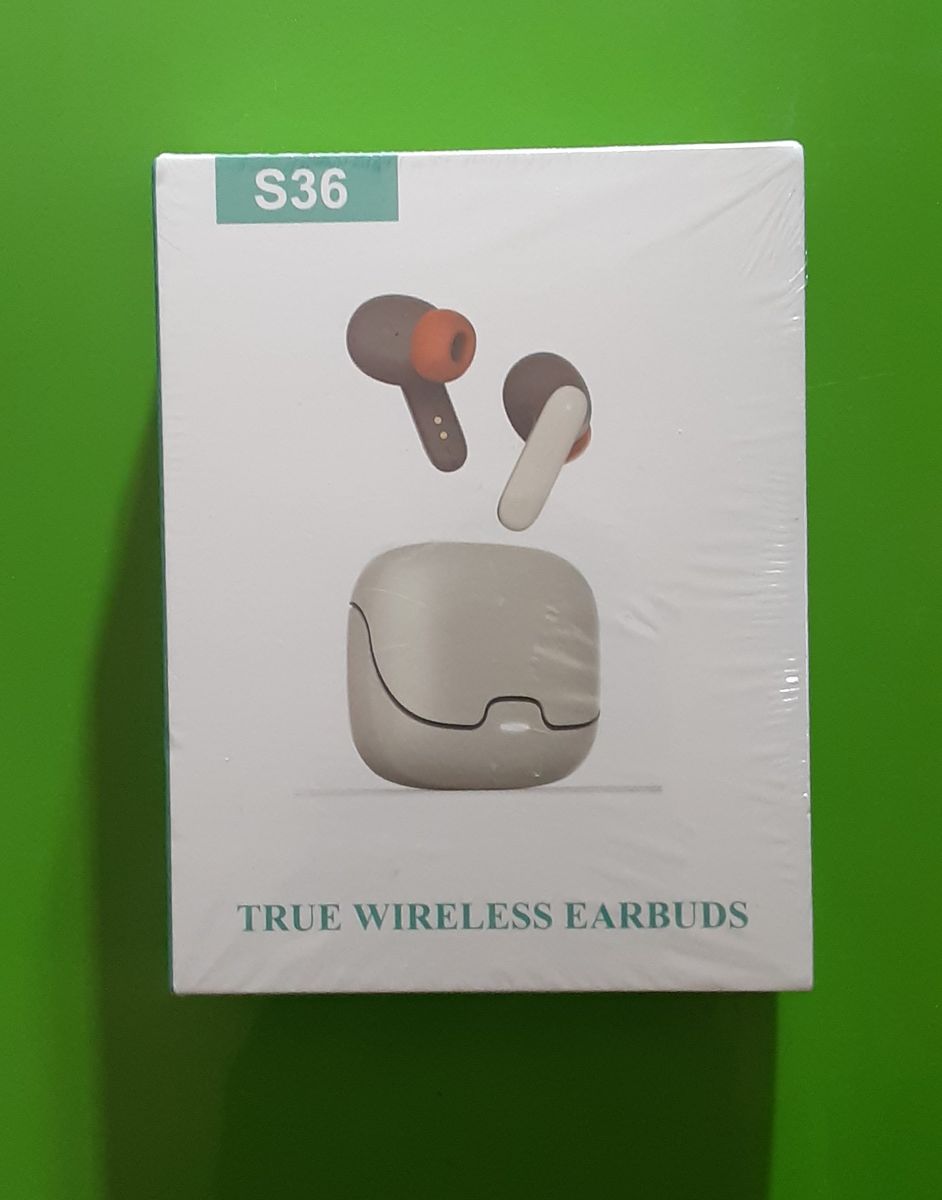 New S36 Bluetooth True Wireless In-Ear Earbuds - Charging Case USB Type-C - 4 Mic ENC