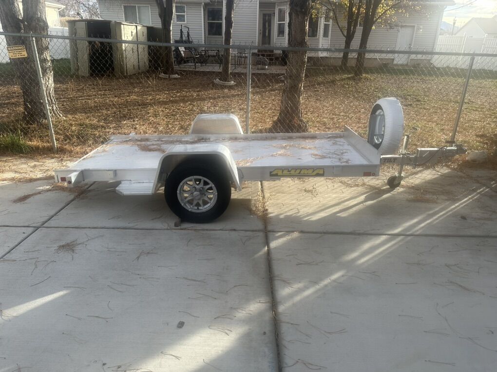 Aluma 5410 Tilt Trlr And 2014 Polaris Ace 325