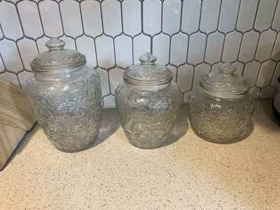 Princess House Fantasia Canister set