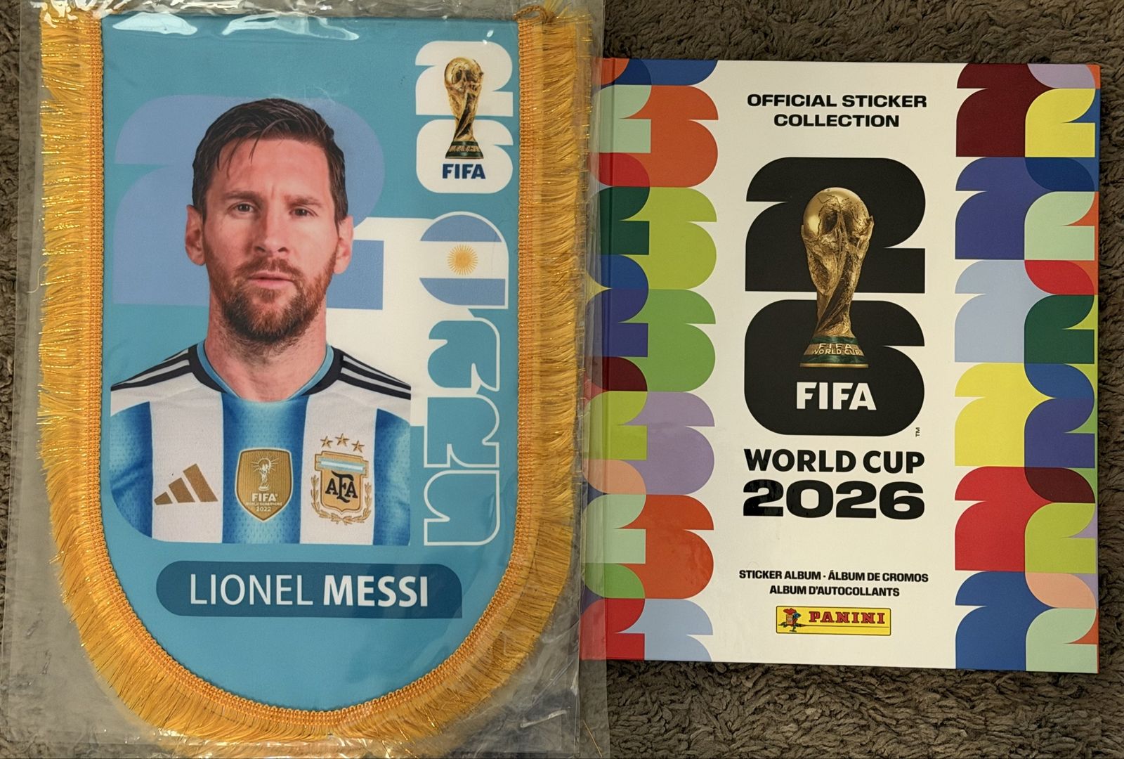 FIFA World Cup 2026 Lionel Messi Pennant
