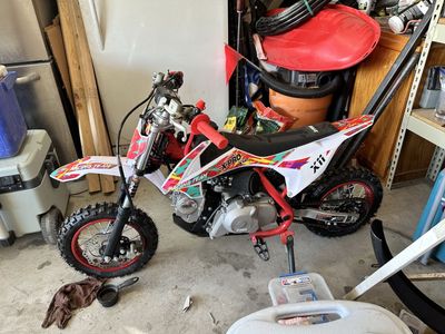 X pro 110 cc kids dirt bike