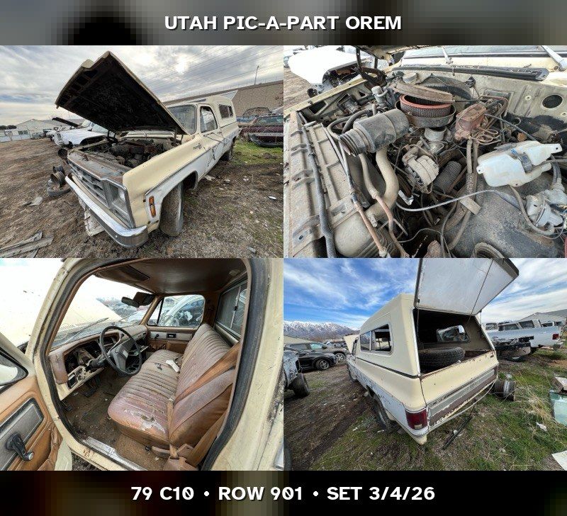 1979 Chevrolet C10 Parts - UTPAP Orem