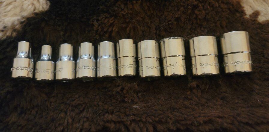 snap-on 1/4" Drive Shallow Socket Set