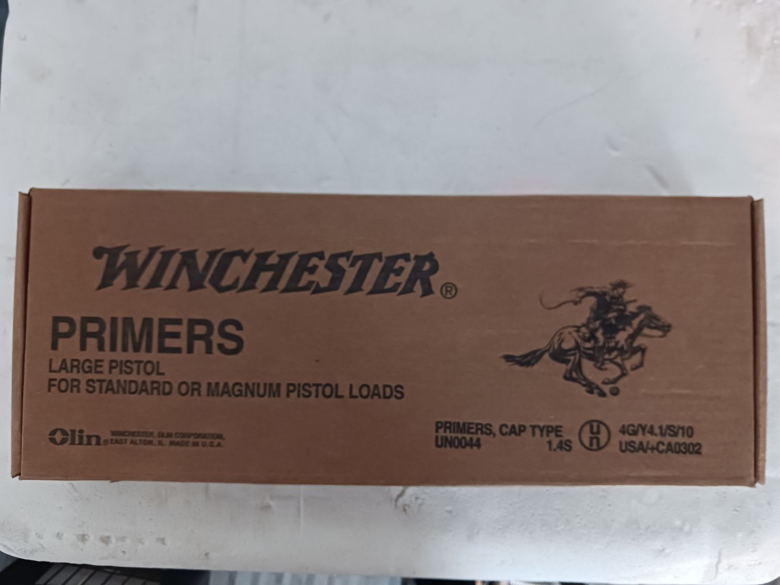 Winchester WLP Large Pistol for standard or Magnum pistol loads