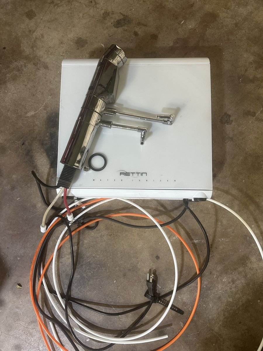 RettIN Water Ionizer System with Chrome Faucet - Used, Good Condition